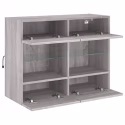 VidaXL 837104 Support TV et centre de divertissement - Vue supplémentaire 8