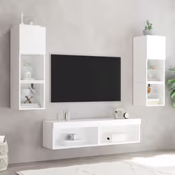 VidaXL 837127 Support TV et centre de divertissement - Vue supplémentaire 4