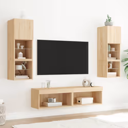 VidaXL 837131 Support TV et centre de divertissement - Vue supplémentaire 4