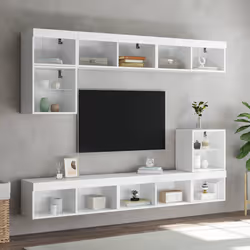 VidaXL 837142 Support TV et centre de divertissement