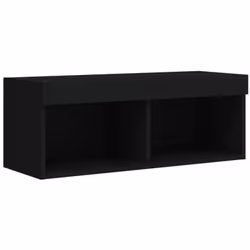 Avec un design à la fois tendance et pratique, ce meuble TV avec lumières LED deviendra un point central de votre pièce. Maté ...