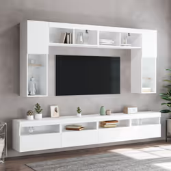 VidaXL 837183 Support TV et centre de divertissement - Vue supplémentaire 5