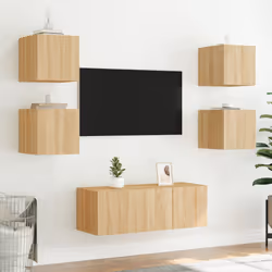 VidaXL 837222 Support TV et centre de divertissement - Vue supplémentaire 6