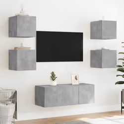 VidaXL 837238 Support TV et centre de divertissement - Vue supplémentaire 6
