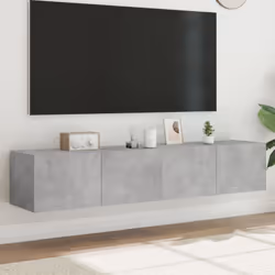 Ces armoires TV murales sont la solution parfaite pour votre espace de vie afin de maximiser l'espace et de garder les surfac ...