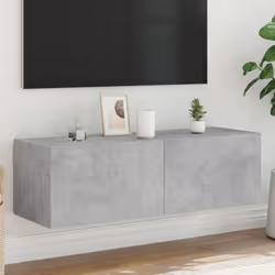 Cette armoire TV murale est la solution parfaite pour votre espace de vie afin de maximiser l'espace et de garder les surface ...