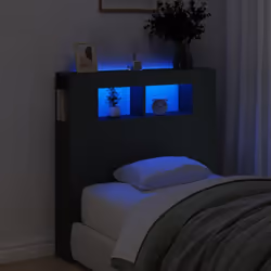 Cette tête de lit à LED classique, au design élégant, donne à votre cadre de lit une touche de modernité étonnante et convien ...