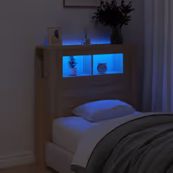 VidaXL 837332 tête de lit et pied de lit Chêne