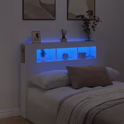 VidaXL 837344 tête de lit et pied de lit Blanc