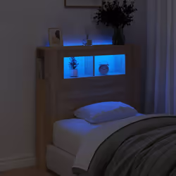 VidaXL 837346 tête de lit et pied de lit Chêne