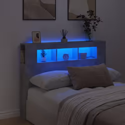Cette tête de lit à LED classique, au design élégant, donne à votre cadre de lit une touche de modernité étonnante et convien ...