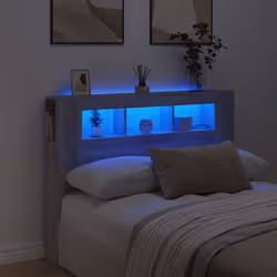 Cette tête de lit à LED classique, au design élégant, donne à votre cadre de lit une touche de modernité étonnante et convien ...