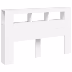 VidaXL 837351 tête de lit et pied de lit Blanc - Vue supplémentaire 5