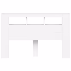 VidaXL 837351 tête de lit et pied de lit Blanc - Vue supplémentaire 6