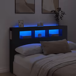 Cette tête de lit à LED classique, au design élégant, donne à votre cadre de lit une touche de modernité étonnante et convien ...