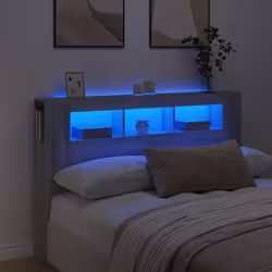 Cette tête de lit à LED classique, au design élégant, donne à votre cadre de lit une touche de modernité étonnante et convien ...