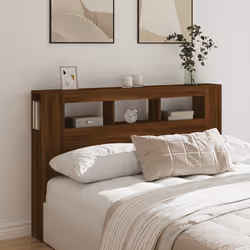 VidaXL 837357 tête de lit et pied de lit Marron, Chêne