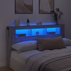 Description générale Cette tête de lit à LED classique, au design élégant, apporte une touche de modernité à votre chambre à  ...