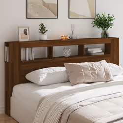 VidaXL 837371 tête de lit et pied de lit Marron, Chêne