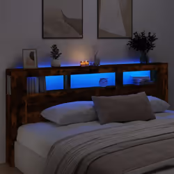 Cette tête de lit à LED classique, au design élégant, donne à votre cadre de lit une touche de modernité étonnante et convien ...
