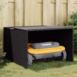 Ce garage pour robot tondeuse est le lieu de stationnement idéal pour stationner votre robot tondeuse de jardin lorsqu'il n'e ...