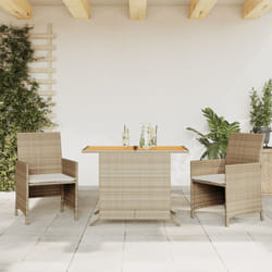 VidaXL 365126 ensemble de meubles de jardin