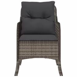 VidaXL 365147 chaise d'extérieur Terrace Siège rembourré Polyuréthane, Acier Gris - Vue supplémentaire 5