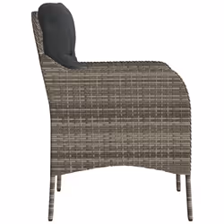 VidaXL 365147 chaise d'extérieur Terrace Siège rembourré Polyuréthane, Acier Gris - Vue supplémentaire 6