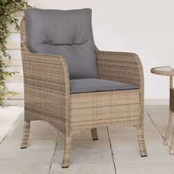 VidaXL 365149 chaise d'extérieur Terrace Siège rembourré Polyuréthane, Acier Gris