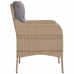 VidaXL 365149 chaise d'extérieur Terrace Siège rembourré Polyuréthane, Acier Gris - Vue supplémentaire 6