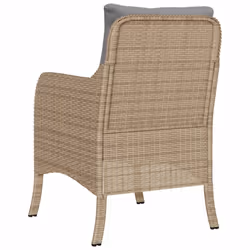 VidaXL 365149 chaise d'extérieur Terrace Siège rembourré Polyuréthane, Acier Gris - Vue supplémentaire 7
