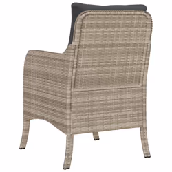 VidaXL 365150 chaise d'extérieur Terrace Siège rembourré Polyuréthane, Acier Anthracite - Vue supplémentaire 7