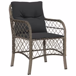 VidaXL 365155 chaise d'extérieur Terrace Siège rembourré Polyuréthane, Acier Gris - Vue supplémentaire 4