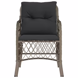 VidaXL 365155 chaise d'extérieur Terrace Siège rembourré Polyuréthane, Acier Gris - Vue supplémentaire 5