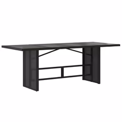 VidaXL 365304 table de jardin Noir - Vue supplémentaire 5