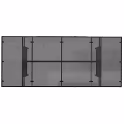 VidaXL 365304 table de jardin Noir - Vue supplémentaire 7