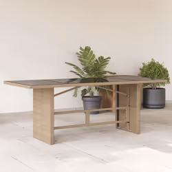 VidaXL 365307 table de jardin Beige
