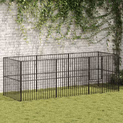 Description générale Gardez vos amis à quatre pattes dans un espace clos sûr et confortable avec ce parc pour chien. Cette ni ...