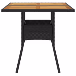 VidaXL 365519 table de jardin Noir - Vue supplémentaire 5