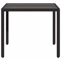 VidaXL 365525 table de jardin Noir - Vue supplémentaire 5