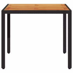 VidaXL 365529 table de jardin Noir - Vue supplémentaire 5