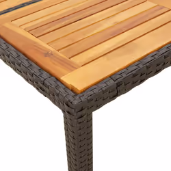 VidaXL 365529 table de jardin Noir - Vue supplémentaire 7