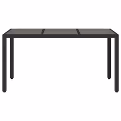 VidaXL 365531 table de jardin Noir - Vue supplémentaire 4