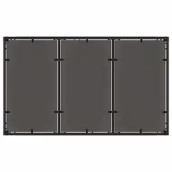 VidaXL 365531 table de jardin Noir - Vue supplémentaire 6