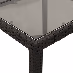 VidaXL 365531 table de jardin Noir - Vue supplémentaire 7