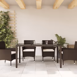 VidaXL 365534 table de jardin Marron