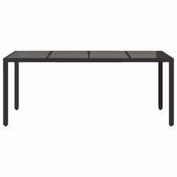 VidaXL 365537 table de jardin Noir - Vue supplémentaire 4