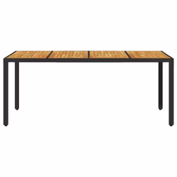 VidaXL 365541 table de jardin Noir - Vue supplémentaire 4