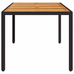 VidaXL 365541 table de jardin Noir - Vue supplémentaire 5