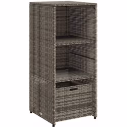 Cette armoire de rangement de jardin est parfaite pour garder vos coussins de meubles d'extérieur, fournitures de jardinage,  ...